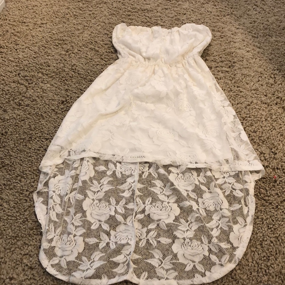 Strapless dress